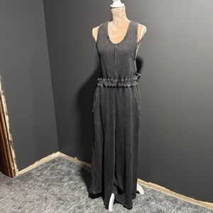 Oli & Hali Charcoal Sleeveless Jumpsuit